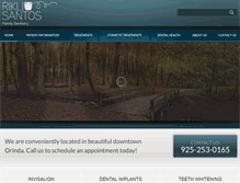 Tablet Screenshot of orindafamilydentistry.com